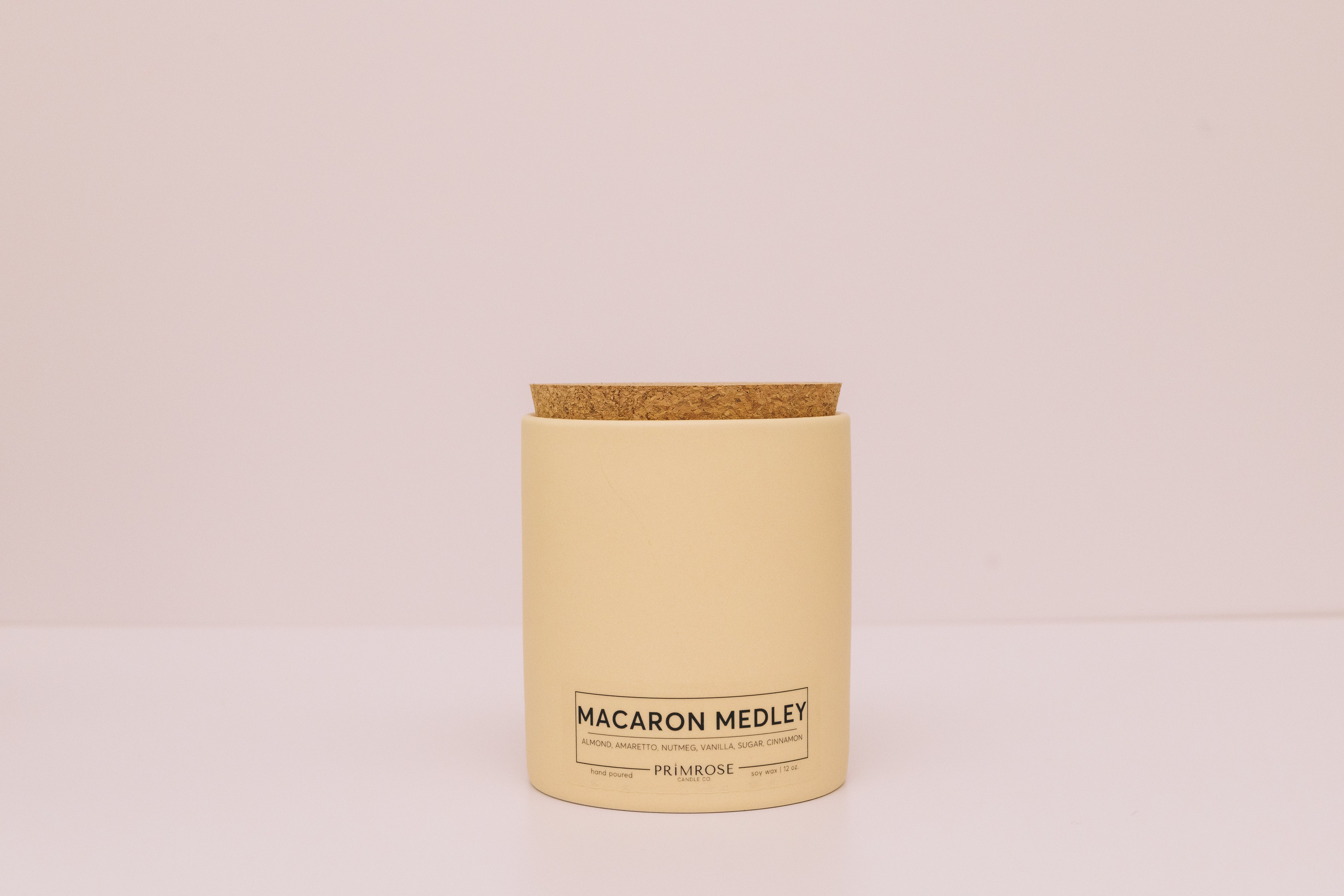 MACARON MEDLEY CERAMIC CANDLE