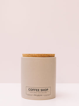 COFFEE SHOP CERAMIC CANDLE
